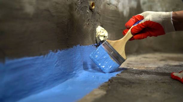 Crawl space vapor barrier installation in Decatur, OH